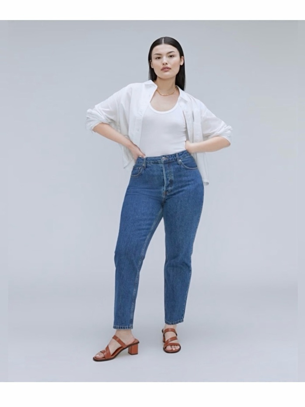Everlane The Curvy 90s Cheeky Straight Jean